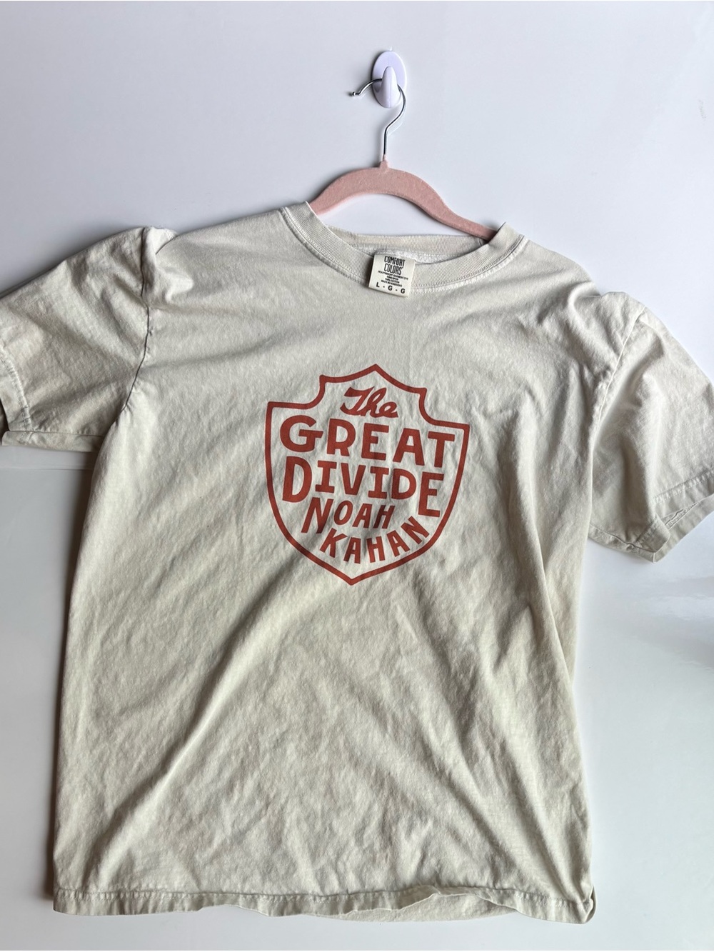 Noah Kahan "The Great Divide Tour 2026 comfort colors merch cotton tee  folk